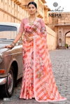 Neha Vol 11 By Kashvi Dull Moss Digital Printed Saree Exporters In India
